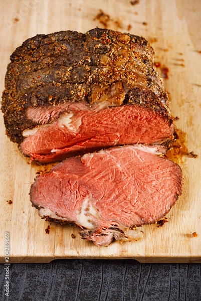 Obraz ribeye rib eye ready for roast
