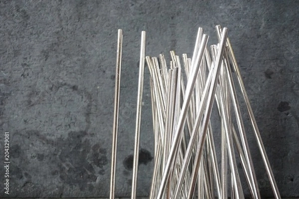 Fototapeta stainless steel shaft