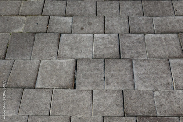 Fototapeta Maroder Strassenbelag