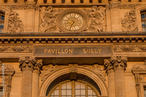 Obraz louvre sully
