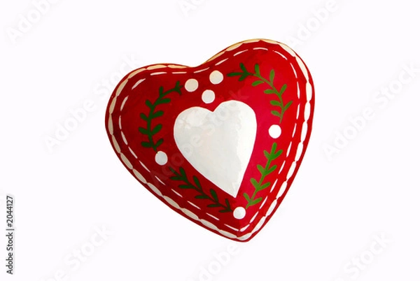 Fototapeta coeur peint