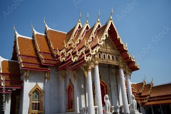 Obraz Important buildings within the temple