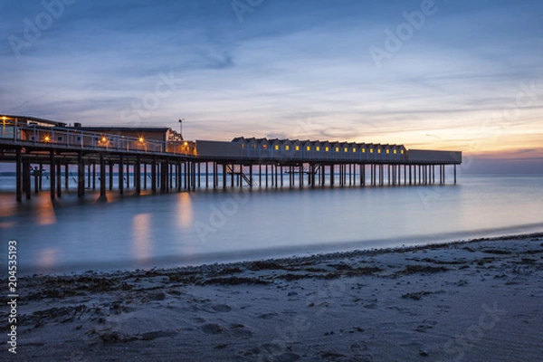 Obraz Helsingborg pier at dusk