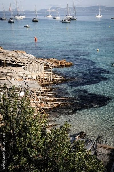 Obraz Cala Saona, Formentera Spain