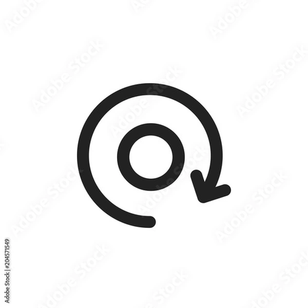 Fototapeta Scan Refresh Icon