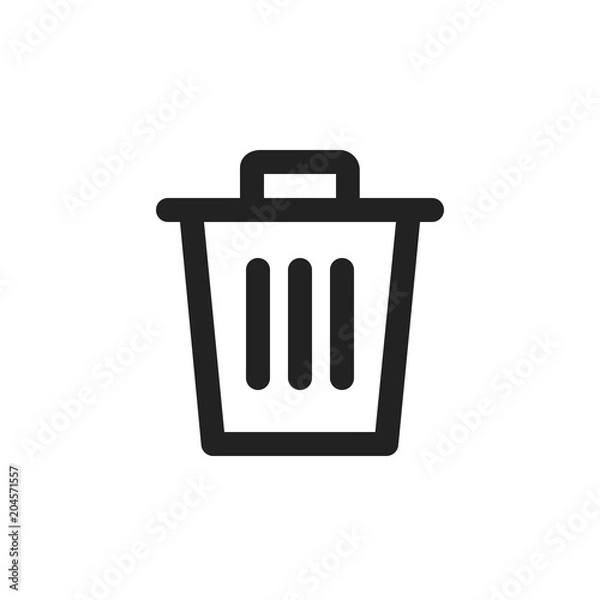 Fototapeta Delete Vector Icon