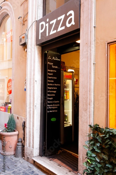 Obraz pizzeria pizza rome
