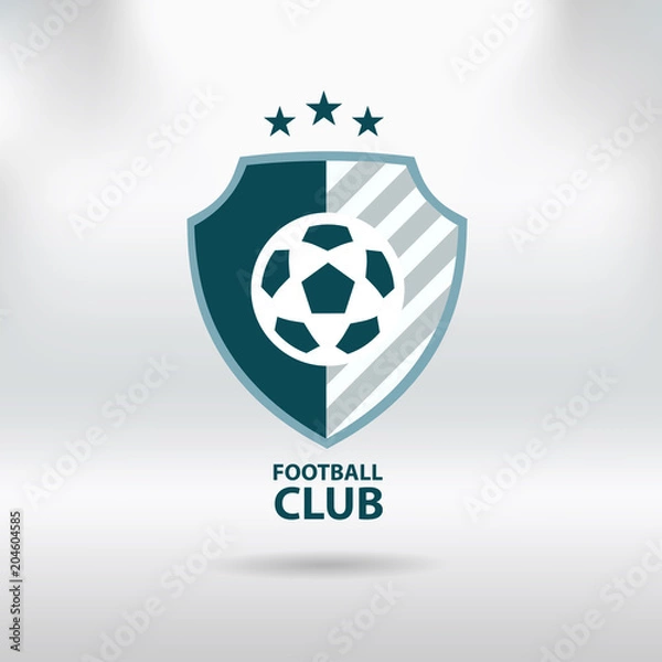 Obraz Soccer Football Badge,vector illustration