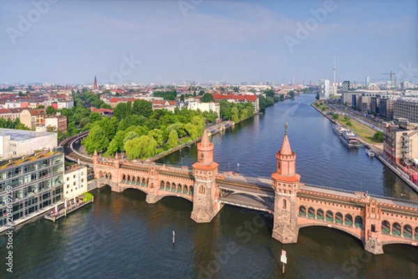 Obraz Oberbaumbrücke Berlin
