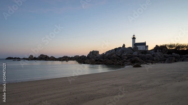 Obraz Lighthouse De Pontusval - .Phare De Pontusval