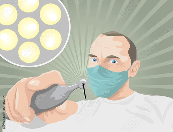 Obraz dentophobia - fear of the dentist