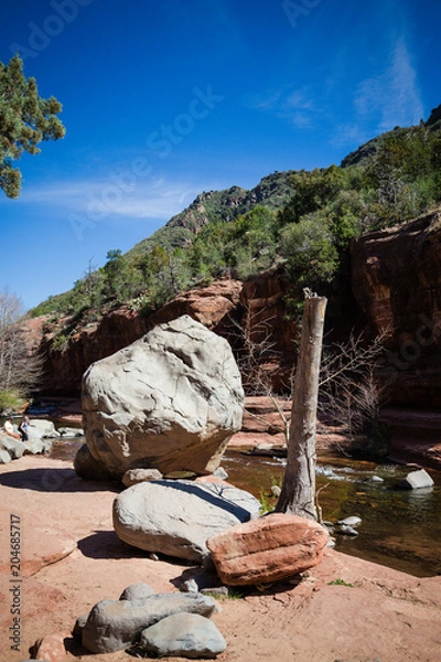 Obraz slide rock