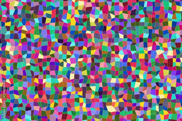 Fototapeta Abstract geometric rectangle strip pattern, colorful & artistic for graphic design. Creative, shape, template & cover.