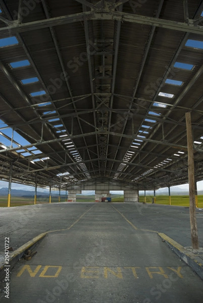 Obraz Old industrial space