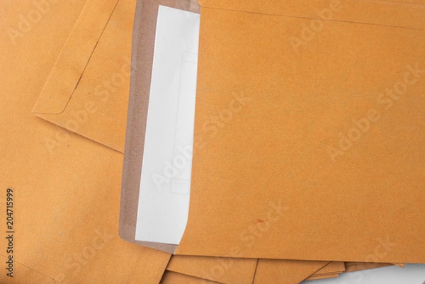 Obraz paper brown isolated