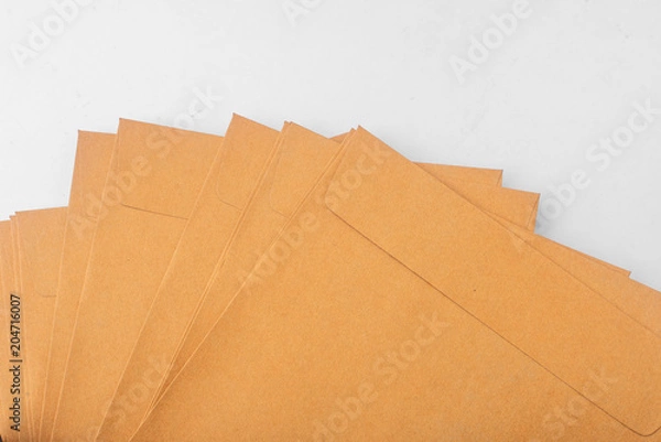 Obraz paper brown isolated