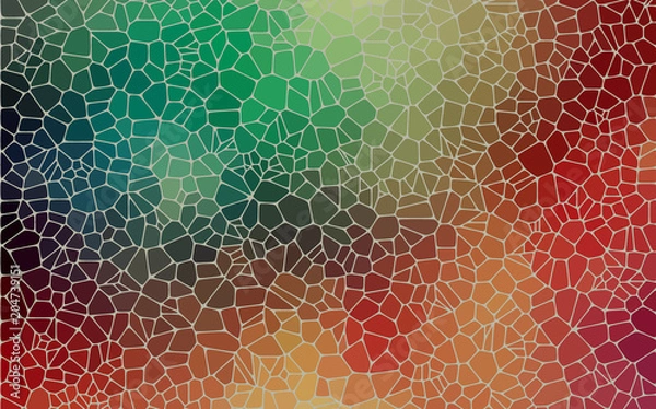 Obraz Flat style vector Abstract background