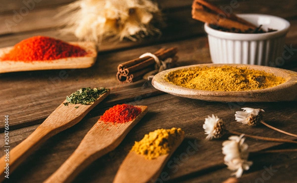 Obraz Spices on the table