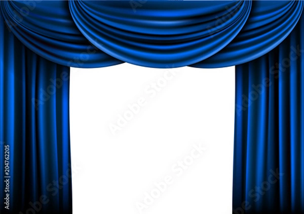 Fototapeta Background  curtain stage.