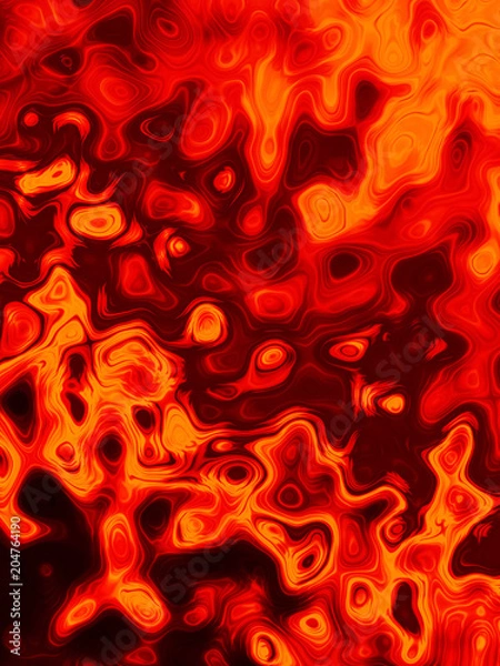 Fototapeta Streszczenie Lava Magma Tekstura Tło Wzór Ognia