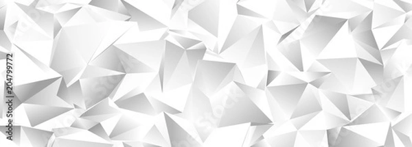 Obraz Abstract Low-Poly triangular modern background