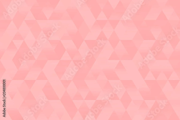 Fototapeta Millennial Pink Pastel Triangle Seamless Pattern Abstract Purple Geometric Background
