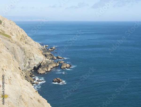 Obraz Beautiful view from the top on the coasts of California