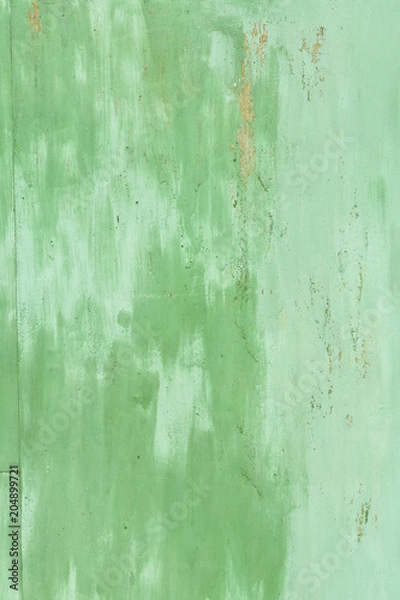 Obraz texture background metallic green wall
