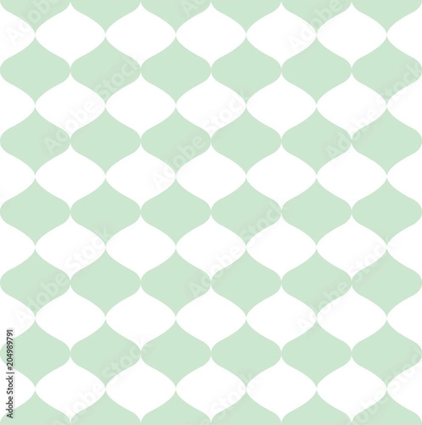 Obraz Abstract Organic Seamless Vector Pattern. Geometric texture. Repeating background.