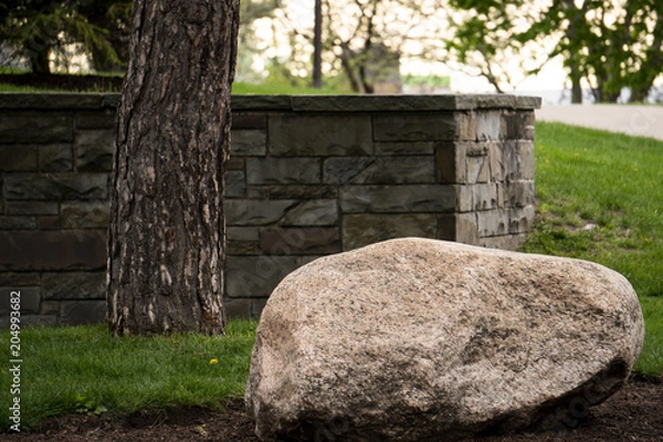 Obraz Huge rock or stone