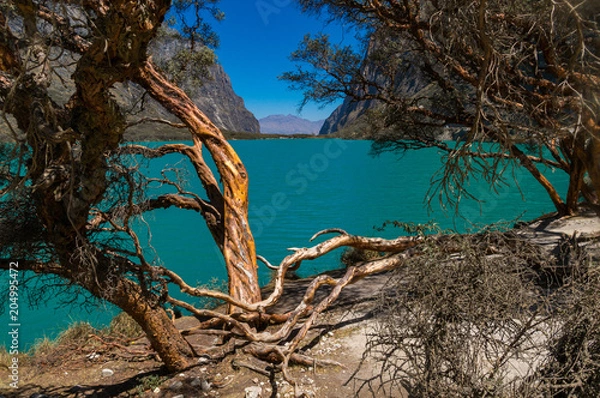 Obraz Llanganuco Lake