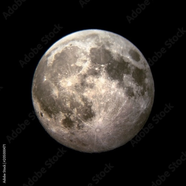 Fototapeta The foreboding moon