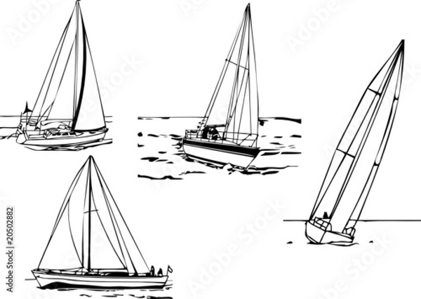 Fototapeta Andare a vela