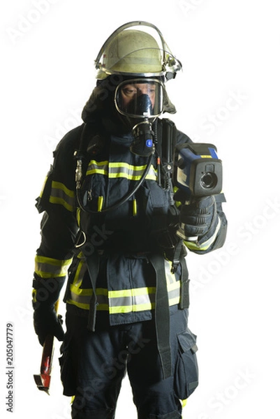 Fototapeta Feuerwehrmann