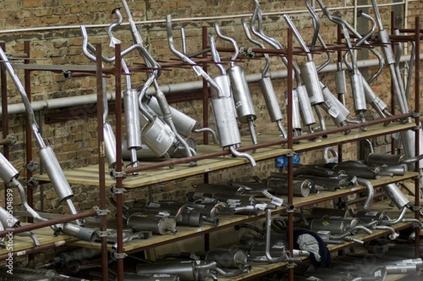 Obraz części samochodowe