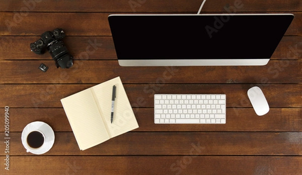 Obraz Photographer's Work Table