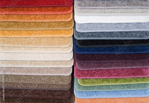 Obraz Color samples of carpet