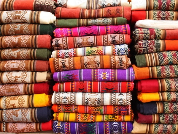 Obraz Colorful blankets