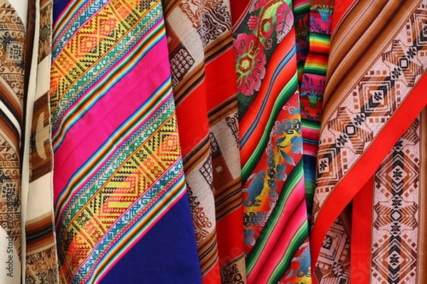 Obraz Colorful blankets