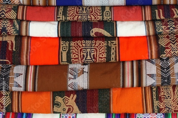 Obraz Colorful blankets