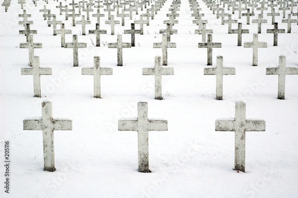 Obraz cimetière militaire