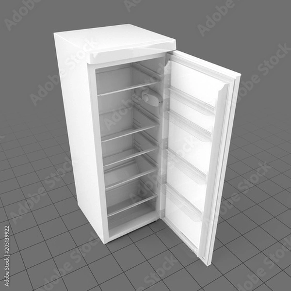 Obraz Lodówka z otwartymi drzwiami