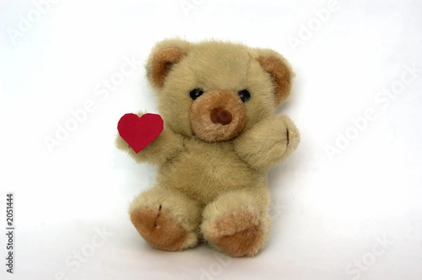 Obraz teddy with a heart