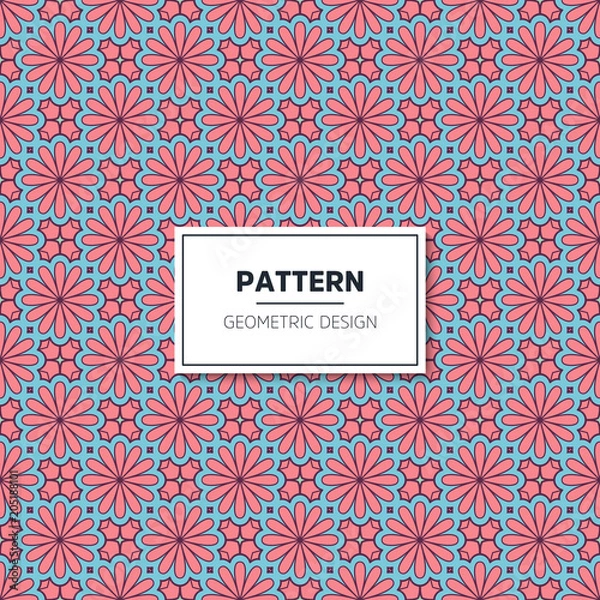 Fototapeta Vector seamless pattern