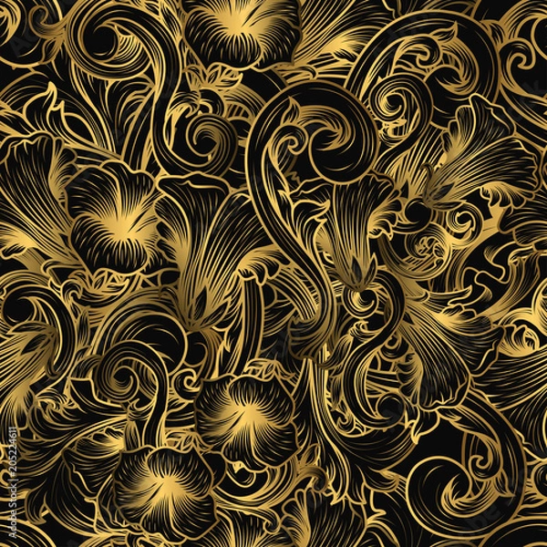 Fototapeta Luxury Seamless Pattern