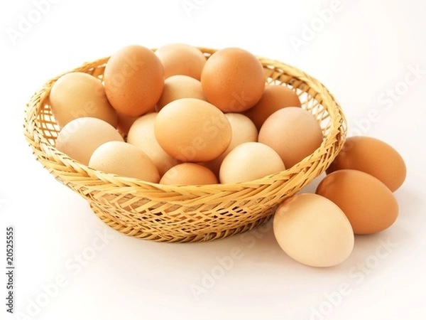 Obraz eggs in basket