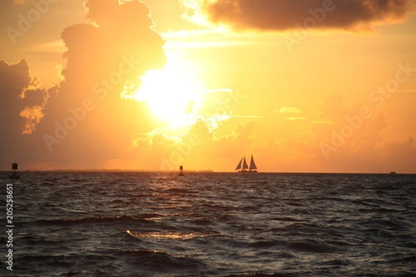 Obraz Schöner Sonnenuntergang