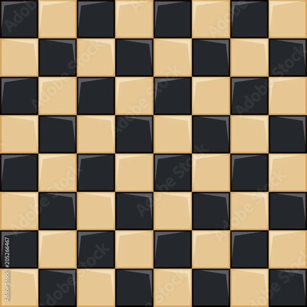 Fototapeta chessboard background, vector illustration