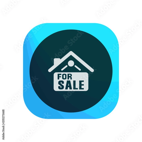 Fototapeta Creative App Button