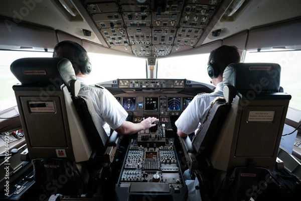 Obraz Pilots at work